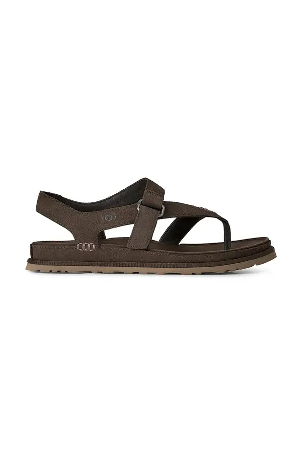 UGG Sandali iz semiša UGG W Goldengaze Toe Post