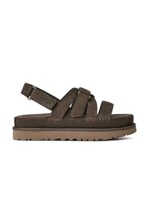UGG Sandali iz semiša UGG W Goldenstar Gleam