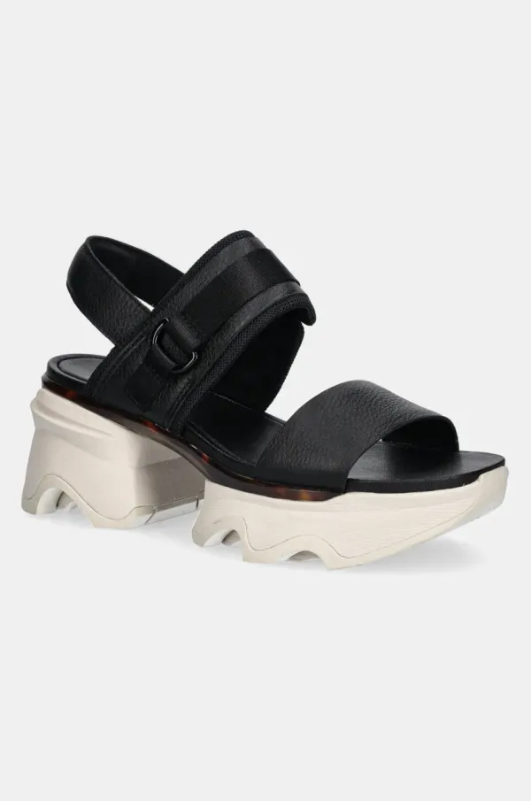 Sorel Sandali Sorel KINETIC IMPACT SLINGBACK črna barva, 2030481012