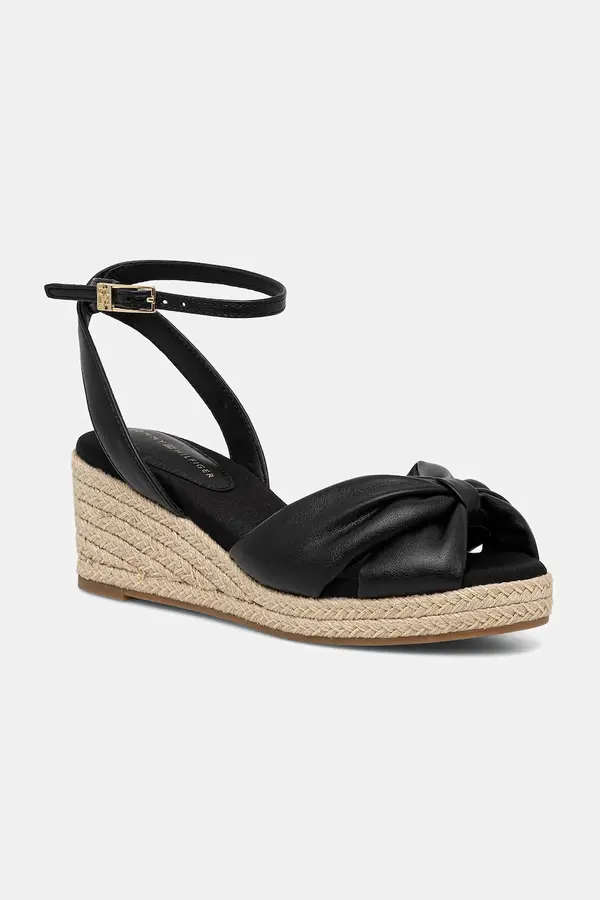 Tommy Hilfiger Sandali Tommy Hilfiger TH BOW MID CORK WEDGE