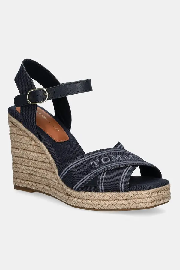Tommy Hilfiger Sandali Tommy Hilfiger TOMMY HILFIGER ESPAD HIGH WEDGE