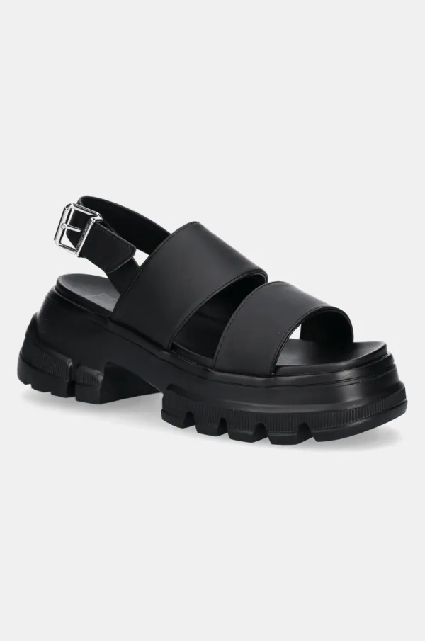 Tommy Jeans Sandali Tommy Jeans CHUNKY CITY SANDAL ženski, črna barva, EN0EN02750