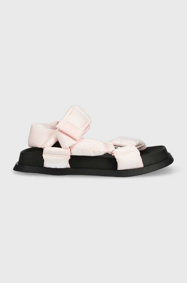 Tommy Jeans Sandali Tommy Jeans NEW SANDAL WMNS ženski, roza barva, EN0EN02135