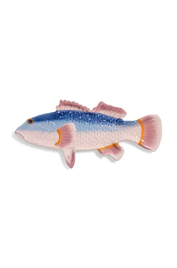 &k amsterdam Servirni krožnik &k amsterdam fish perch 38 x 18 cm