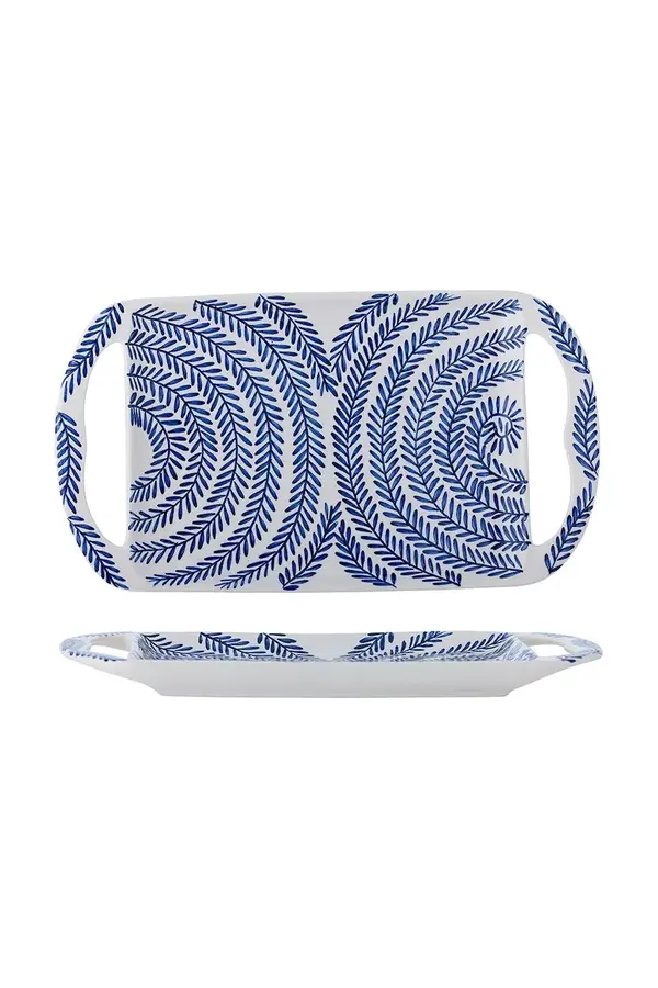 Bloomingville Servirni krožnik Bloomingville Karlie 40 x 2,5 x 22 cm