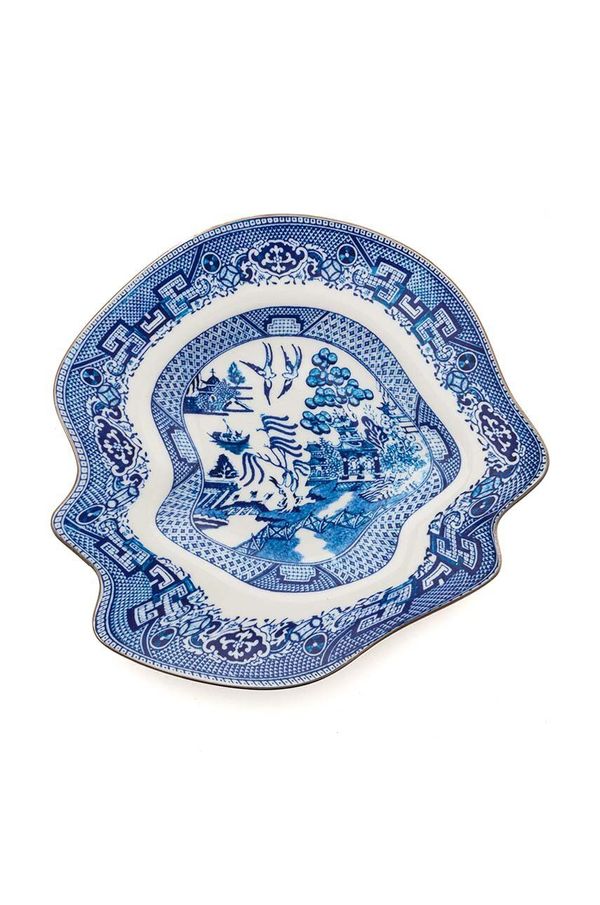 Seletti Servirni krožnik Seletti Glitchy Willow