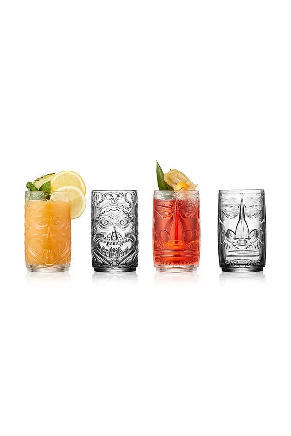 Lyngby Glas Set kozarcev za pijačo Lyngby Glas Tiki 450 ml 4-pack