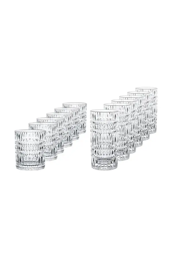 Nachtmann Set kozarcev za viski Nachtmann Ethno 434 / 294 ml 12-pack