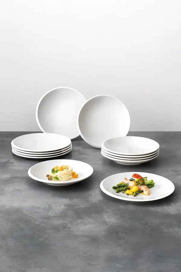 Villeroy & Boch Set krožnikov za zajtrk Villeroy & Boch NewMoon 24 cm 12-pack