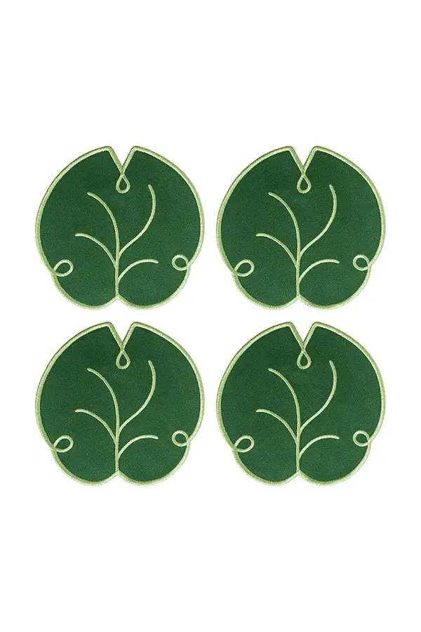Octaevo Set podstavkov za kozarce Octaevo Lily 14 x 14 cm 4-pack