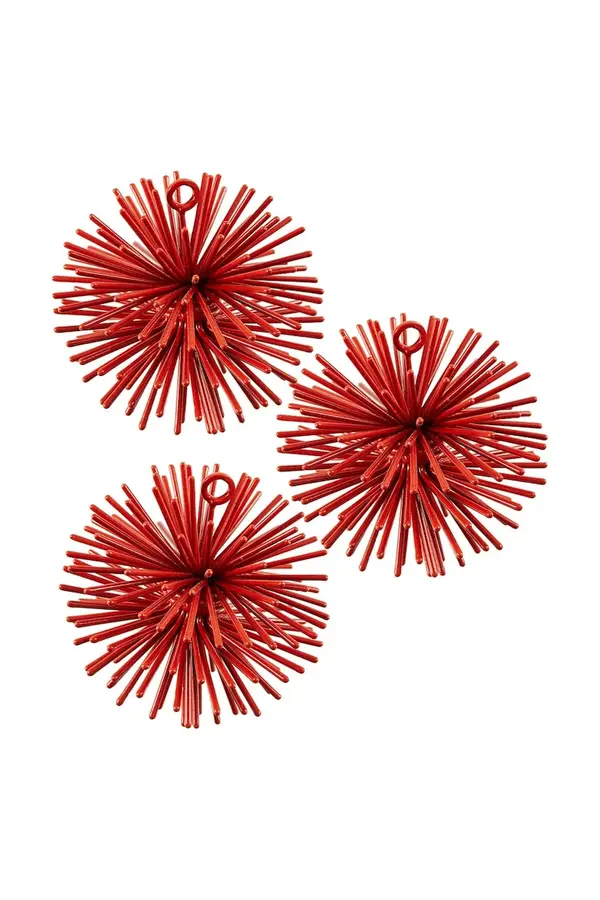 Pols Potten Set visečih božičnih okraskov Pols Potten prickle ornaments 7 cm 3-pack