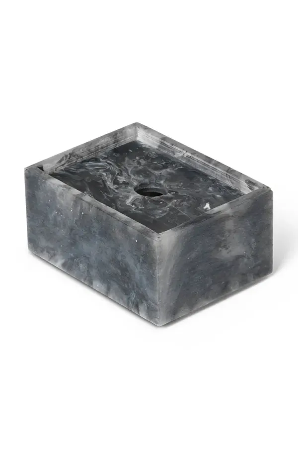 ferm LIVING Škatla za shranjevanje ferm LIVING Mist Box siva barva