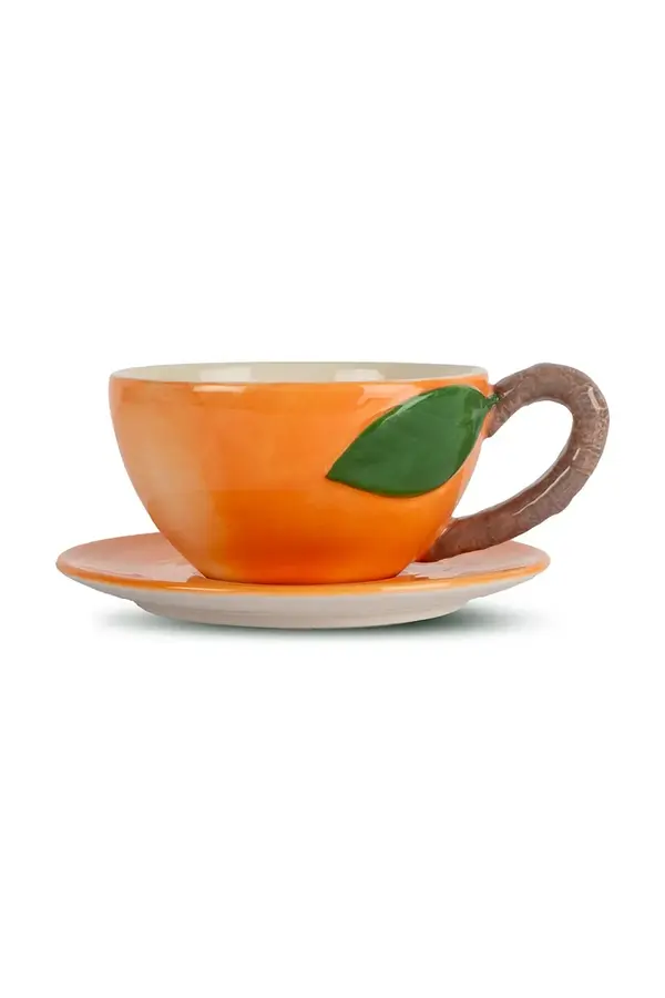Byon Skodelica s podstavkom Byon Peach 300 ml