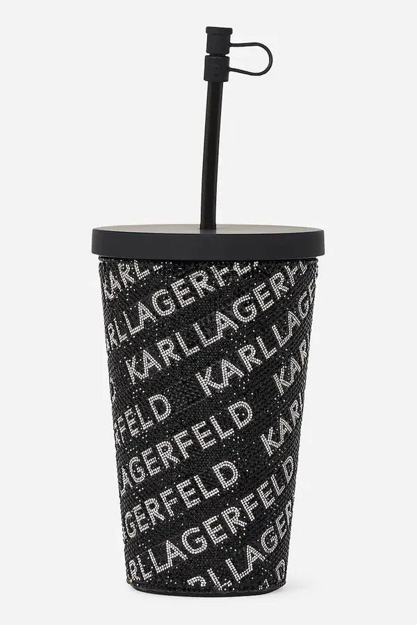 Karl Lagerfeld Skodelica s slamico Karl Lagerfeld k/rhinestone