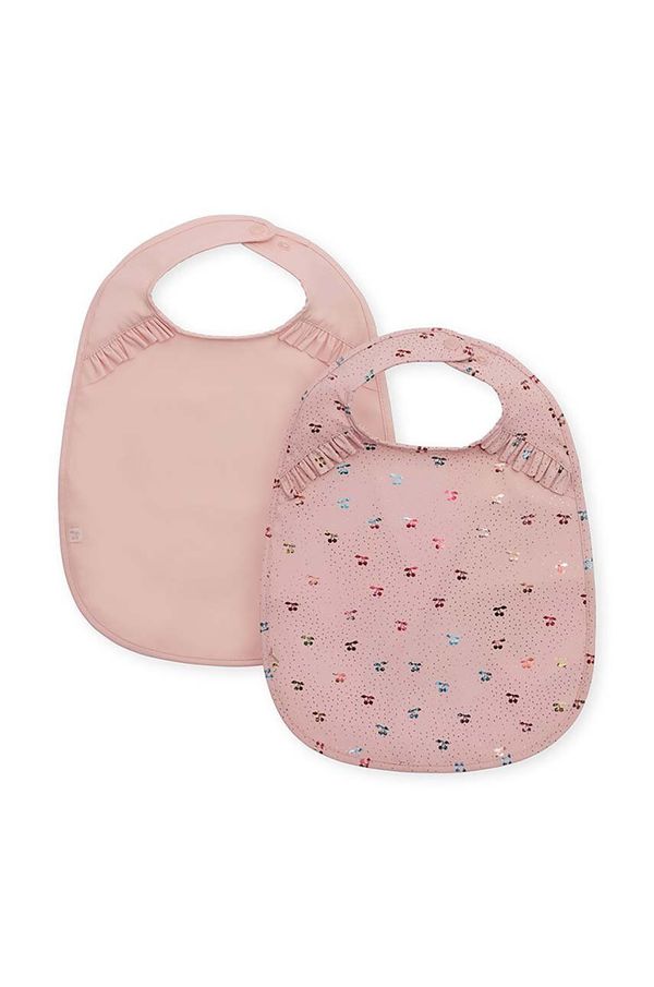 Konges Sløjd Slinček za dojenčka Konges Sløjd 2 PACK DINNER BIB WITH FRILL 2-pack KS101354