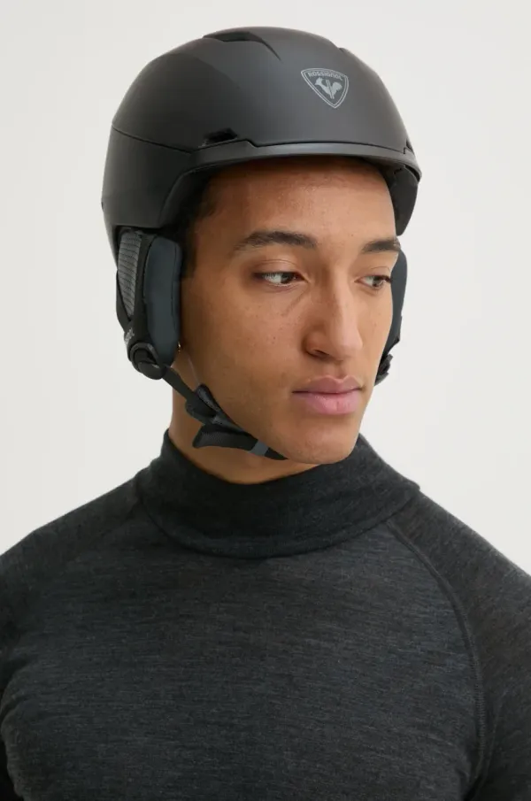 Rossignol Smučarska čelada Rossignol Alta Impacts Strato črna barva, RKMHH01