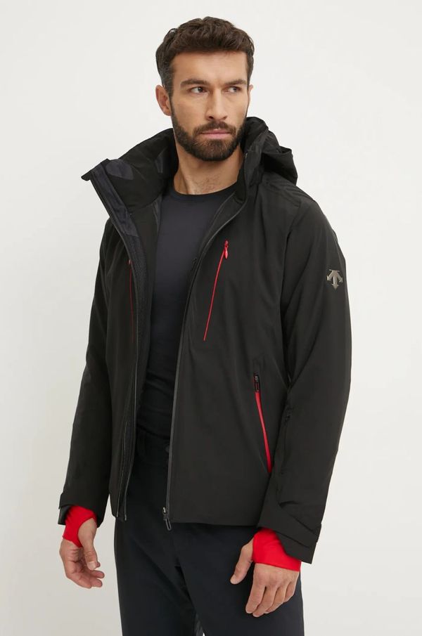 Descente Smučarska jakna Descente Finder črna barva, DWMYGK29Y