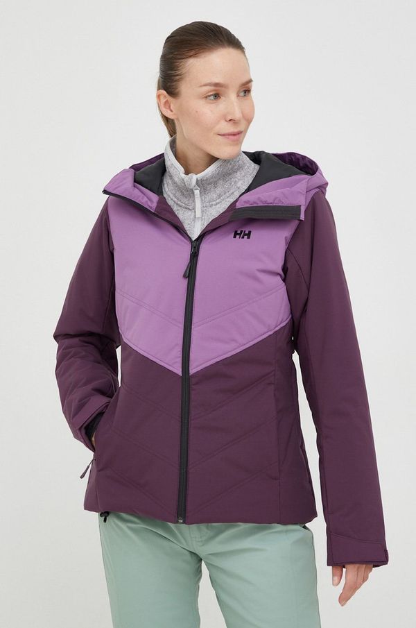 Helly Hansen Smučarska jakna Helly Hansen Alpine vijolična barva
