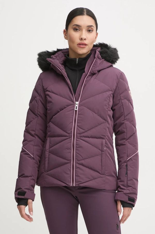 Rossignol Smučarska jakna Rossignol Staci Pearly vijolična barva, RLMWJ40