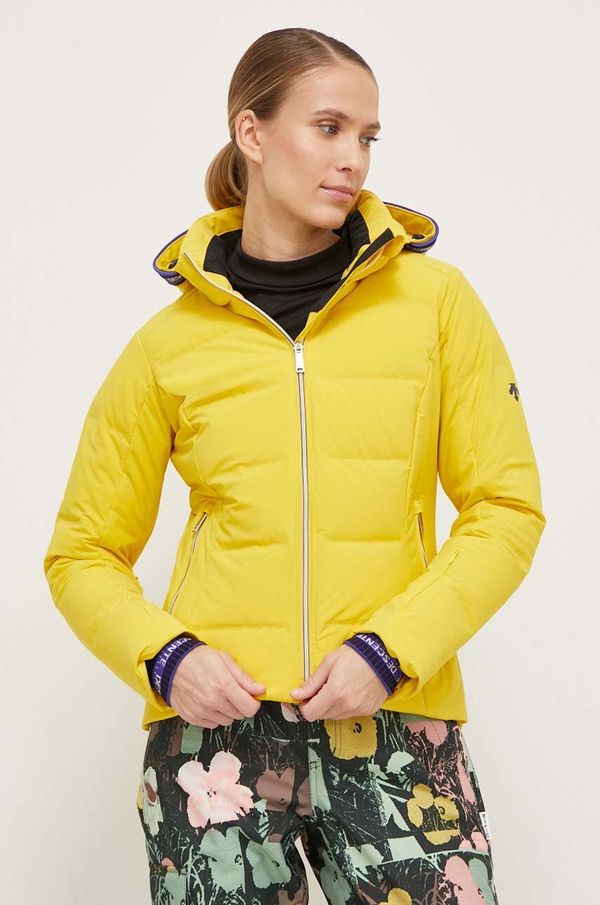 Descente Smučarska jakna s puhom Descente Joanna rumena barva