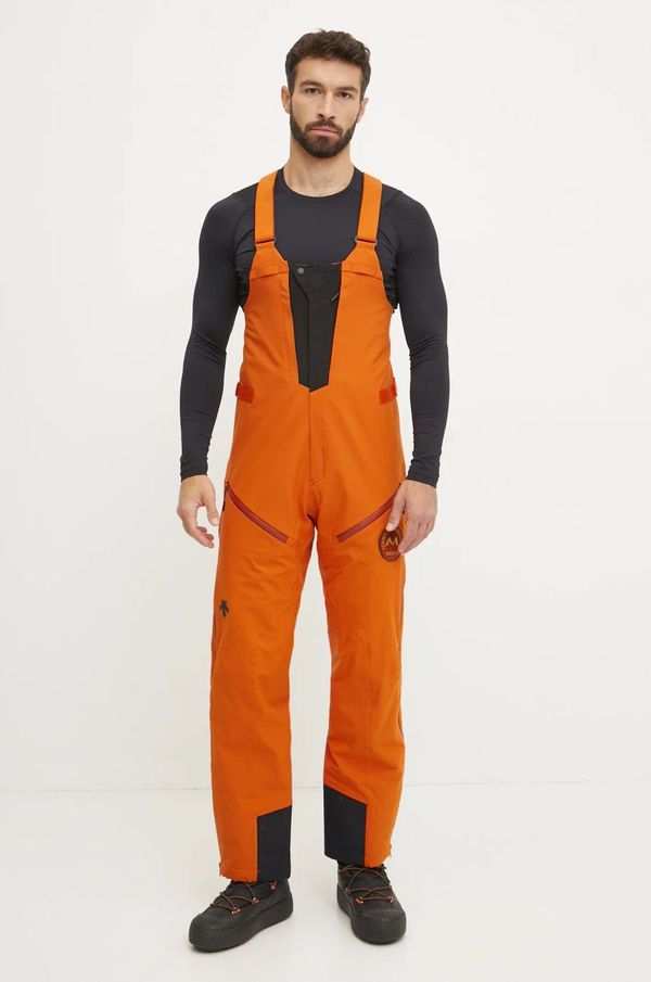 Descente Smučarske hlače Descente Descente x Marco Odermatt oranžna barva, DWMYGD50M