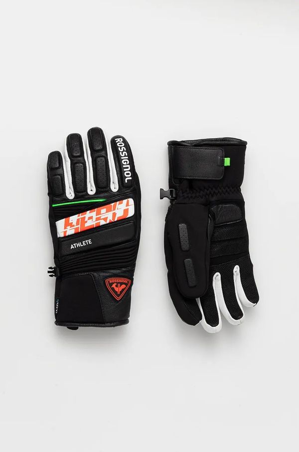 Rossignol Smučarske rokavice Rossignol Hero Expert Leather IMPR črna barva, RLNMG03