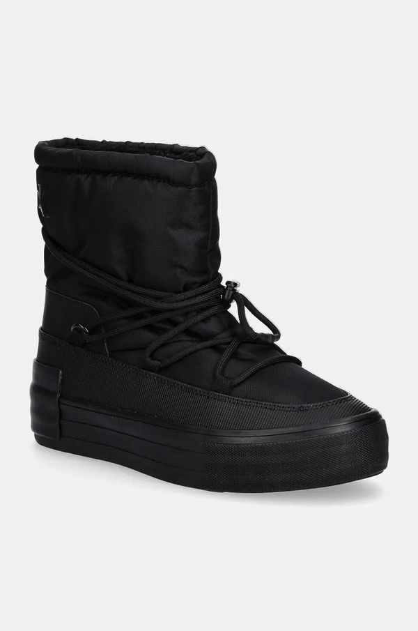 Calvin Klein Jeans Snežke Calvin Klein Jeans VULC FLATFORM SNOW BOOT WN črna barva, YW0YW01591