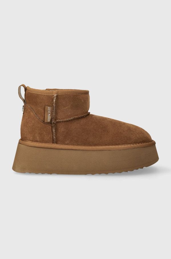 Steve Madden Snežke iz semiša Steve Madden Campfire rjava barva, SM11002737