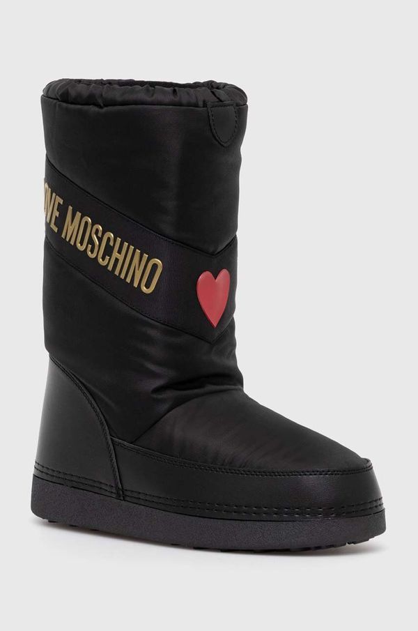 Love Moschino Snežke Love Moschino črna barva, JA24032G1LISY000