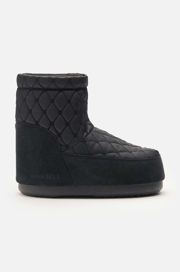 Moon Boot Snežke Moon Boot Icon Low Nolace Quilted črna barva, 14094800.001