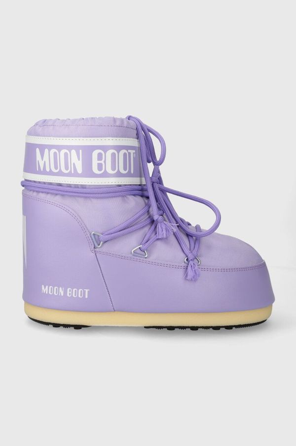 Moon Boot Snežke Moon Boot ICON LOW NYLON vijolična barva, 14093400.013