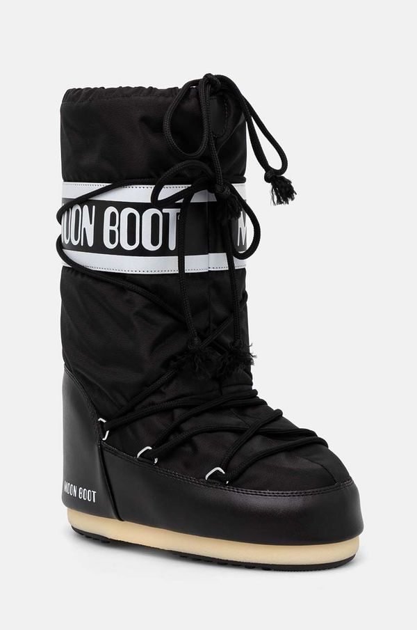 Moon Boot Snežke Moon Boot MB ICON NYLON črna barva, 80D1400440 N001