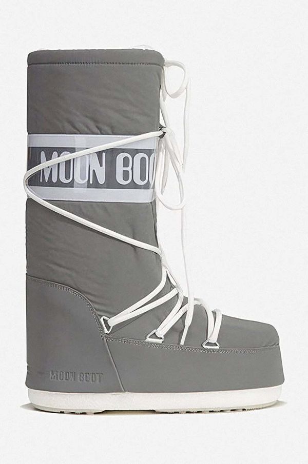 Moon Boot Snežke Moon Boot srebrna barva