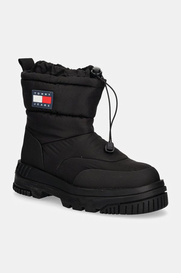 Tommy Jeans Snežke Tommy Jeans TJM SNOW BOOT črna barva, EM0EM01449