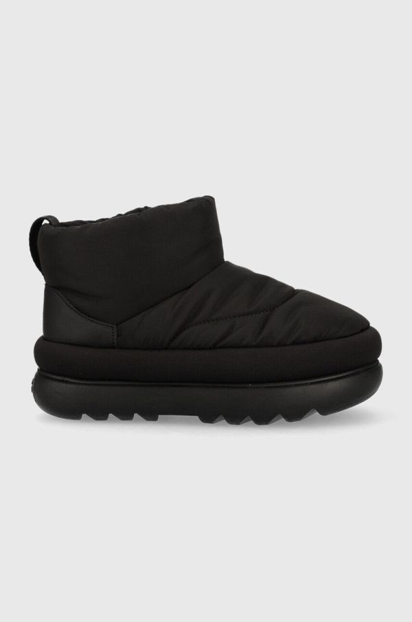 Ugg Snežke UGG W Classic Maxi Mini črna barva