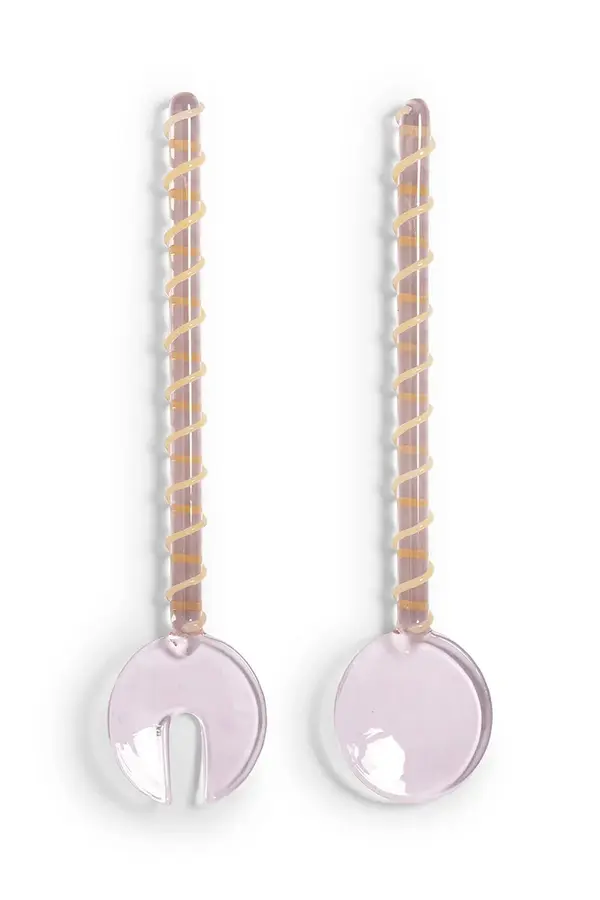 &k amsterdam Solatne žlice &k amsterdam sling pink 2-pack
