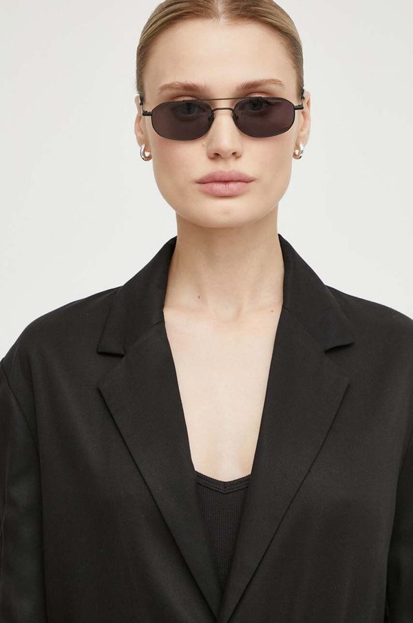 AllSaints Sončna očala AllSaints ženski, črna barva