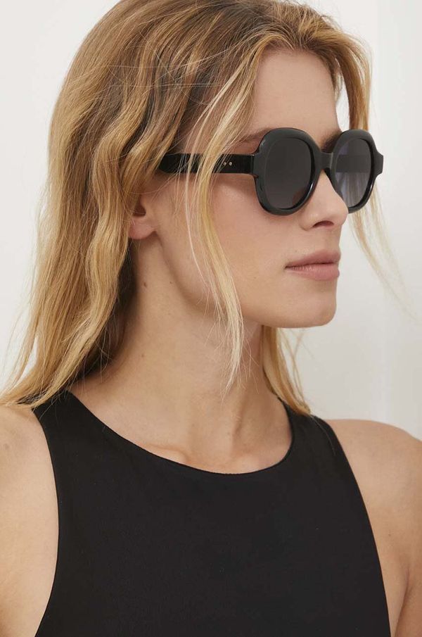 Answear Lab Sončna očala Answear Lab Z POLARYZACJĄ ženska, črna barva