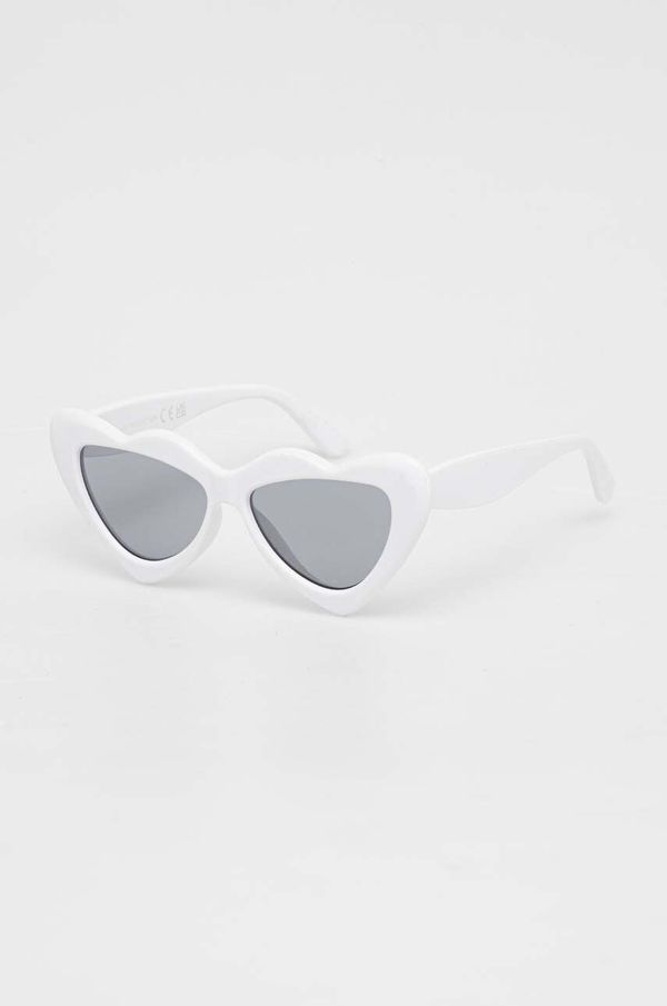 Answear Lab Sončna očala Answear Lab ženski, bela barva