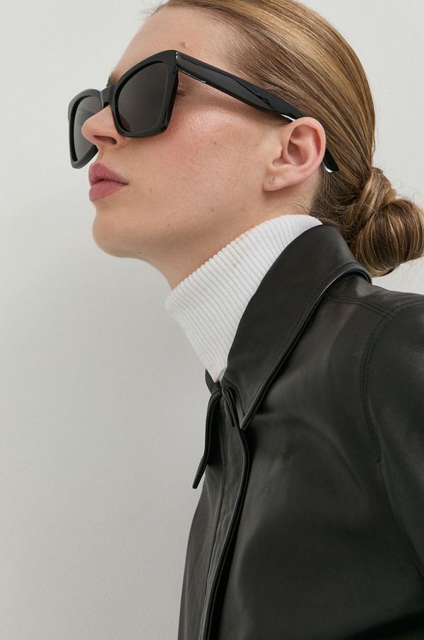 Balenciaga Sončna očala Balenciaga BB0231S ženska, črna barva