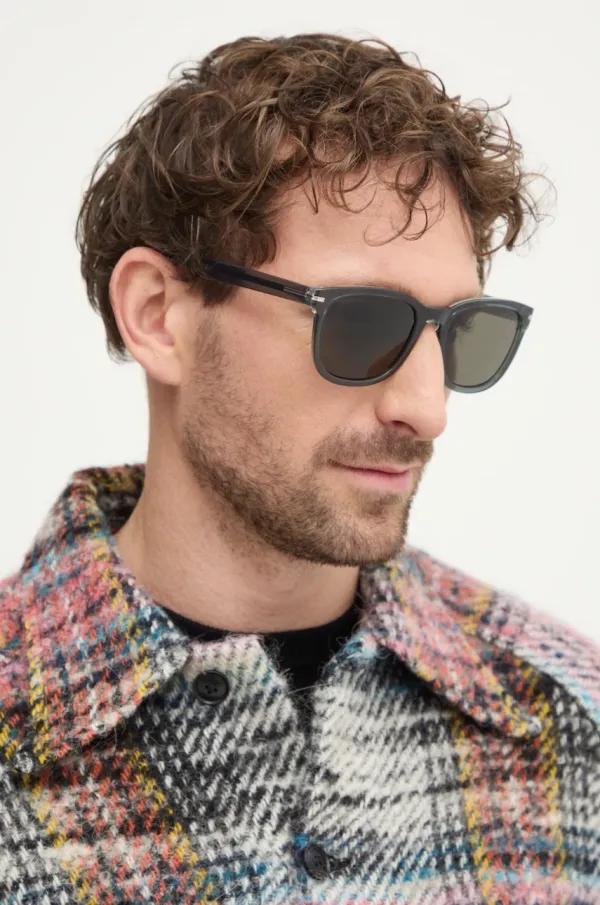 BOSS Sončna očala BOSS moška, siva barva, BOSS 1722/G/S