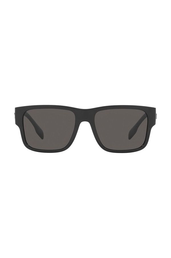 Burberry Sončna očala Burberry moška, črna barva