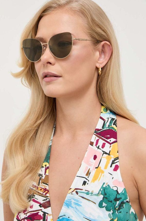 Burberry Sončna očala Burberry ženski, črna barva