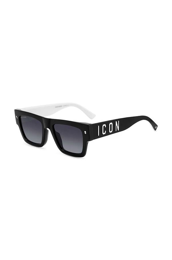 Dsquared2 Sončna očala DSQUARED2 črna barva, ICON 0021/S