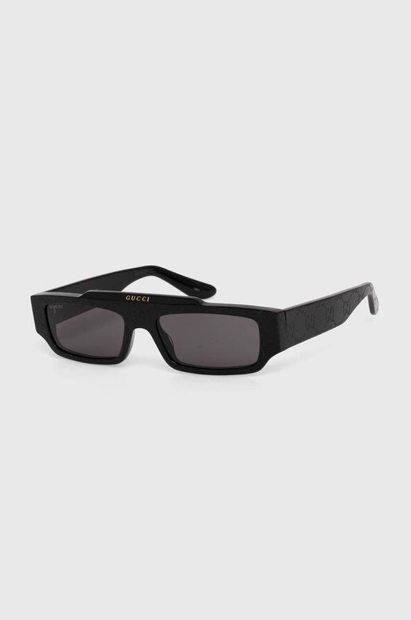 Gucci Sončna očala Gucci moška, črna barva, GG1592S