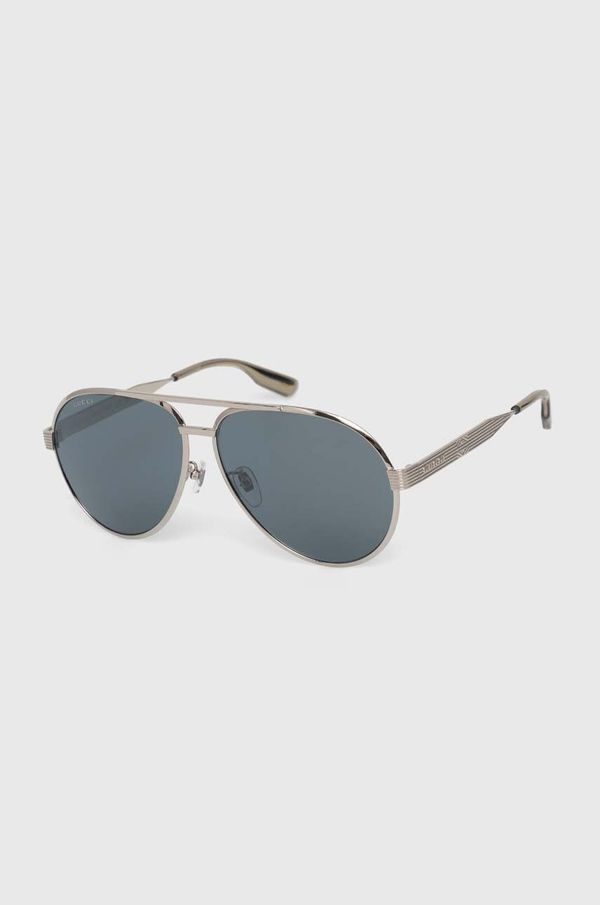 Gucci Sončna očala Gucci moška, srebrna barva, GG1513S