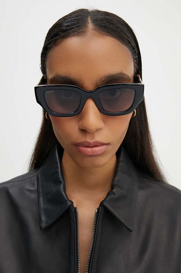 Gucci Sončna očala Gucci ženska, črna barva, GG1558SK