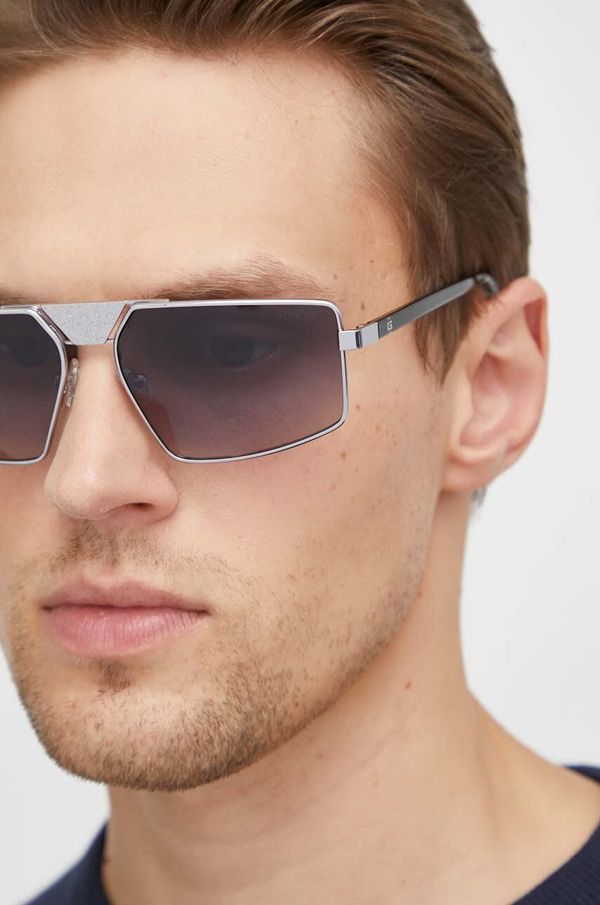 Guess Sončna očala Guess moški, črna barva