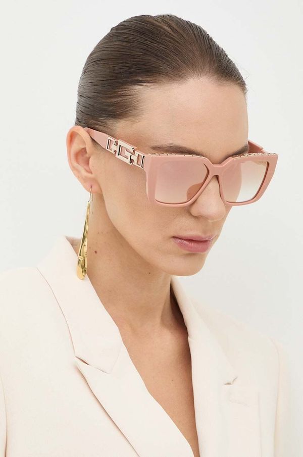 Guess Sončna očala Guess ženska, bež barva, GU7915_5572U