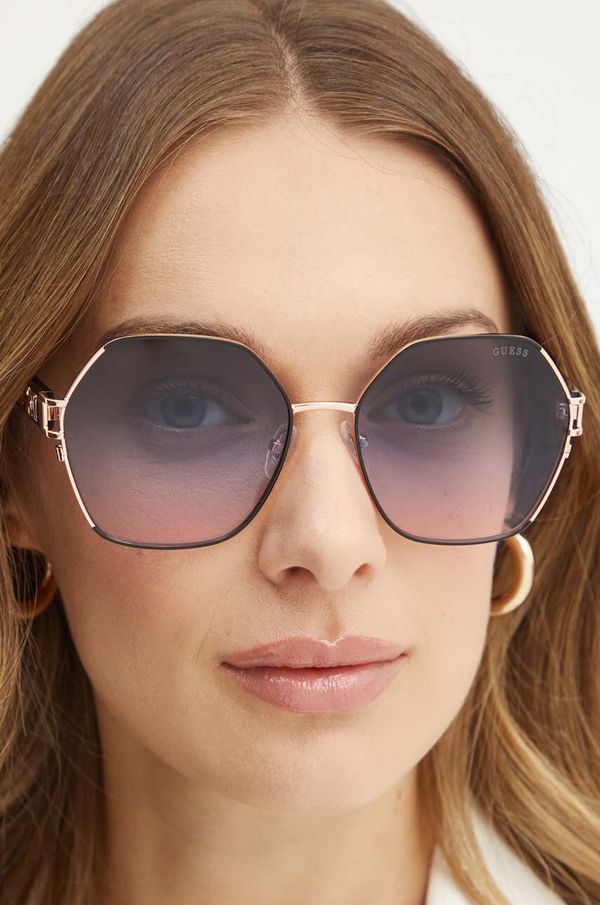 Guess Sončna očala Guess ženska, črna barva, GU7913_5905Z